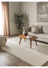 benuta nest Matto Tacoma Kerma 80x150 cm Kerma Geometrinen,Yksiv&auml;rinen