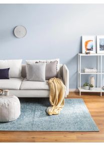 benuta POP Lankakudottu matto Tosca Sininen 115x180 cm Sininen Vintage