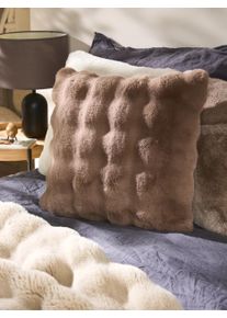 benuta nest Poszewka na poduszkę Dave brązowy 45x45 cm0000 Poliester Jednolity