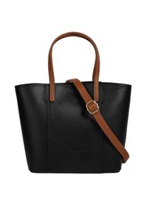 Samantha Look Henkeltasche echt Leder, Made in Italy