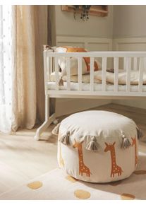 Lytte Puff Savannah Geel 45x45x25 cm0000 Gul Dyremotiv,Barnemotiv