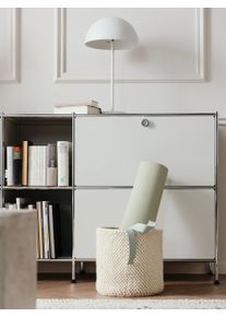 Panier Beads Cr&egrave;me 30x30x30 cm0000 - Tapis poil court design moderne pour salon