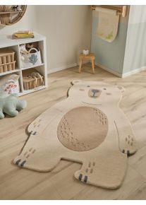 Lytte Barne-teppe Urs Wit 110x170 cm0000 Hvit Barnemotiv