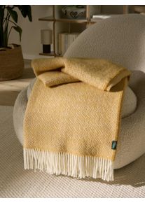 benuta pure Paid en laine Bianca Jaune 130x180 cm - Tapis en fibres naturelles