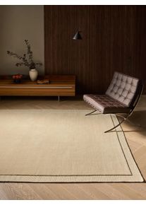 benuta Finest Tapis en laine Sumaya Cr&egrave;me 160x230 cm0000 - Tapis en fibres naturelles