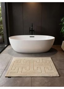 Badrumsmatta Helios Creme 60x100 cm