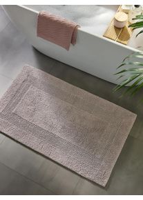 Badrumsmatta Lessa Silver 60x100 cm