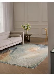 Tapis poil ras Nero Multicouleur 20x20 cm &Eacute;chantillon - Tapis poil court design moderne pour salon