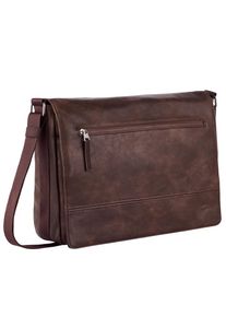 Camel Active Messenger Bag &raquo;Traces&laquo; aus Lederimitat, funktional mit vielen F&auml;chern & hochwertigem Gurtband