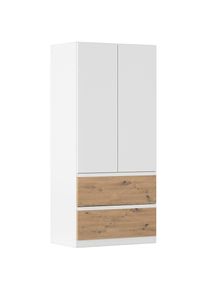 Rauch Dreht&uuml;renschrank &raquo;Kleiderschrank Schrank Garderobe COSTA in den Breiten 91/136/181 cm&laquo; in 3 Ausstattungen BASIC/CLASSIC/PREMIUM, viel Platz, 