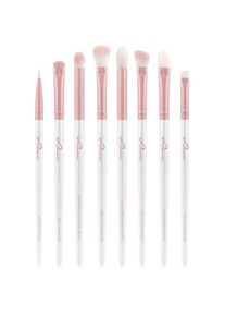 Luvia Cosmetics Kosmetikpinsel-Set &raquo;All Eye Want&laquo; Nurai-Pinselhaar, vegan und hautfreundlich, verliert keine Haare.