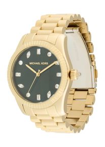 Michael Michael Kors Kvinnor Analog klocka 'LEXINGTON' guld / gr&ouml;n Storlek One Size