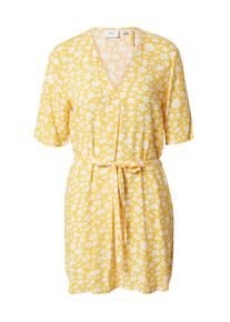 Vila Kvinnor Tunika 'CELINA' azur / ljusbl&aring; / gul Storlek M