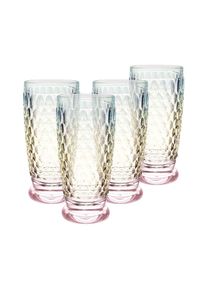 Villeroy & Boch Villeroy & Boch Longdrinkglas &raquo;Longdrinkglas Boston Pearl 300 ml 4er Set bunt&laquo;