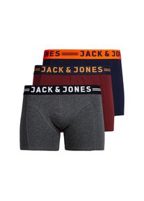Jack & Jones Jack & Jones Junior Trunk &raquo;JACLICHFIELD eng anliegend, mit Stretchbund&laquo; Packung, 3 Stk. unifarben, casual, eng, Jersey, Rundhals grau, Gr&ouml;&szlig;e 140