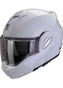 Scorpion EXO-Tech Evo Pro Solid, modular helmet , color: Light Grey , size: M