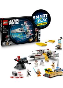 Konstruktionsspielsteine Lego "SMART Play: Lukes Rot F&uuml;nf X-Wing (75423), Lego Star Wars&trade;", bunt, Spielbausteine, Kinder, Kunststoff, Konstruktionsspielsteine, inklusive SMART Brick; mit Licht- und Soundeffekten