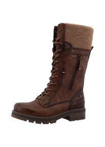 Mustang Shoes Winterstiefel &raquo;Darleen&laquo; Schn&uuml;rstiefel mit Rei&szlig;verschluss
