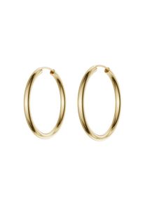 Firetti Paar Creolen &raquo;Schmuck Geschenk Silber 925 2,5 mm breit&laquo; Made in Germany goldfarben, Gr&ouml;&szlig;e 30