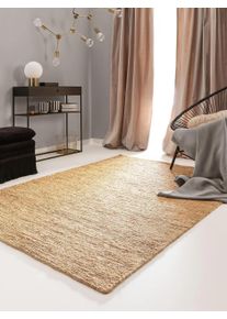 benuta pure Juuttimatto Cosmo Vaaleanruskea 80x150 cm Vaaleanruskea Yksiv&auml;rinen