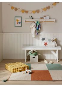 Lytte Lastenmatto Anton Moniv&auml;rinen/vihre&auml; 90x130 cm Moniv&auml;rinen/vihre&auml; Lasten kuvio