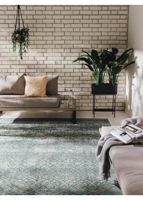 benuta nest Sis&auml;- ja ulkomatto Artis Vihre&auml; 80x165 cm Vihre&auml; Vintage