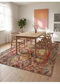 benuta nest Matto Casa Moniv&auml;rinen 80x150 cm Moniv&auml;rinen Geometrinen,Vintage