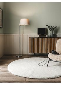 benuta nest Py&ouml;re&auml; p&ouml;rr&ouml;matto Cloudy Kerma &oslash; 80 cm py&ouml;re&auml; Kerma Yksiv&auml;rinen