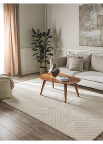 benuta nest Matto Tacoma Kerma 80x150 cm Kerma Geometrinen,Yksiv&auml;rinen