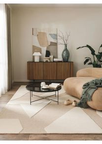 benuta pure Villamatto Malin Kerma 120x170 cm Kerma Abstrakti,Rakennemix