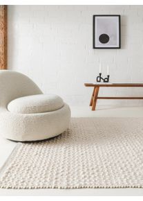 benuta pure Villamatto Lana Kerma 80x150 cm Kerma Yksiv&auml;rinen