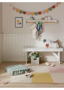 Lytte Lastenmatto Anton Moniv&auml;rinen/Keltainen 90x130 cm Moniv&auml;rinen/Keltainen Lasten kuvio