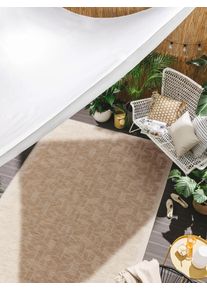 benuta nest Sis&auml;- ja ulkomatto Bronco Kerma 80x150 cm Kerma Geometrinen