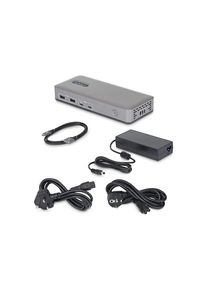 StarTech.com - docking station - USB-C 3.2 Gen 2 - 2 x DP HDMI - 1GbE
