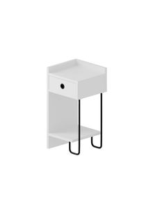 Livetastic , Wei&szlig; , Holzwerkstoff , 1 Schublade(n) Schubladen , 32x61x30 cm ,