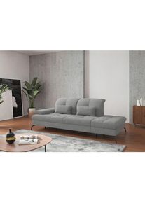 Sit & More Sit & More , Hellgrau , Textil , 231x90x122 cm , Goldenes M, Oeko-Tex&reg; Standard 100, Made in Europe, DGM-Klimapakt , R&uuml;cken echt, Armteil links , Wohnzimmer, Sofas & Couches, Relaxliegen & R&eacute;cami&egrave;ren