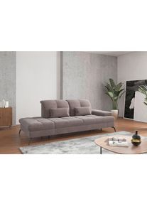 Sit & More Sit & More , Taupe , Textil , 231x90x122 cm , Goldenes M, Oeko-Tex&reg; Standard 100, Made in Europe, DGM-Klimapakt , R&uuml;cken echt, Armteil rechts , Wohnzimmer, Sofas & Couches, Relaxliegen & R&eacute;cami&egrave;ren