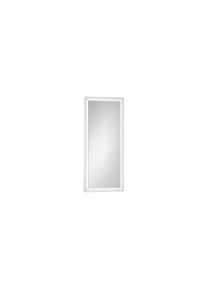Laufen YVA Spiegel H4484500YV2681 rechteckig, 375x40x800 mm, LED-Beleuchtung, Touchschalter, Ein/Aus/Dimmer, wei&szlig; matt