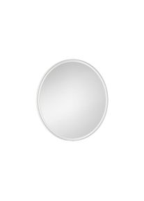 Laufen YVA Spiegel H4485200YV2681 rund, 1000x40x1000 mm, LED-Beleuchtung, Touchschalter, Ein/Aus/Dimmer, wei&szlig; matt