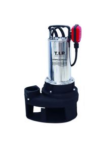 T.I.P. Schmutzwasser Baupumpe - Edelstahl mit Schneidwerk, 18.000 l/h, 50 mm Korngr&ouml;&szlig;e, bis 90&deg;C, Extrema CUT 300/18 CX 30277
