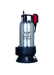 T.I.P. Schmutzwasser Tauchpumpe - Edelstahl, 24.000 l/h, 9 m F&ouml;rderh&ouml;he, 950 W, 35 mm Korngr&ouml;&szlig;e, robust, Maxima 400 CX 30140