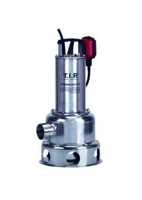 T.I.P. Schmutzwasser Baupumpe - Edelstahl, 30.000 l/h, 13 m F&ouml;rderh&ouml;he, 1.800 W, Waschlauge, bis 95&deg;C, Extrema 500/13 IX 30171
