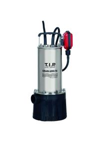 T.I.P. Drain 6000/36 Tauchdruckpumpe - Edelstahl 30136, 6.000 l/h, 34 m F&ouml;rderh&ouml;he , bis 4 Beregner, f&uuml;r Regentonne/Zisterne