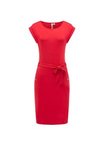 Ragwear, Damen, Sommerkleid &raquo;Sommerkleid Taggien&laquo;, Red26, M - N-Gr, Feminines Minikleid mit Tailleng&uuml;rtel