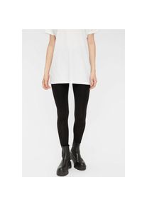 Pieces, Damen, Leggings &raquo;PCEDITA LONG LEGGINGS NOOS BC&laquo;, Black, XS (34) - N-Gr, Basic Leggings von Pieces