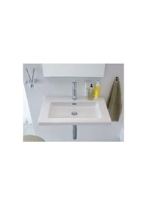 Laufen Living Square Waschtisch 8164320001091 65x48cm, Einbau von oben, ohne Hahnloch, &Uuml;berlauf