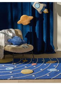 Lytte Kids Rug Alex Multicolour/Blue 120x170 cm - Children Star Rug