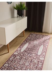 benuta Basic Runner George Bordeaux 80x240 cm - Hallway Runners