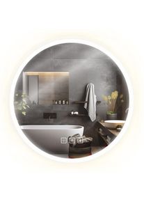 Tutumi - Zrkadlo LED BLUETOOTH FFJ 80cm HOM-06500