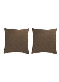 M&Ouml;BELIX M&ouml;belix , Braun , Textil , Uni , 50x50 cm ,